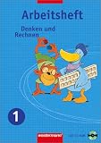 Produkt-Bild: Denken und Rechnen 1. Arbeitsheft mit CD-ROM. Ausgabe Ost: Zu den Standards: Berlin, Brandenburg, Mecklenburg-Vorpommern, Sachsen, Sachsen-Anhalt, Th&uuml;ringen