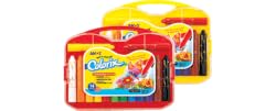 Silky Crayons 14 Colors with Plastic Gift Case