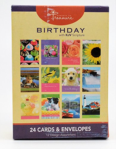 Card - Boxed - Birthday - Assorted (Box Of 24)