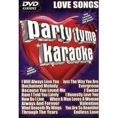 Party Tyme Karaoke: DVD Love Songs