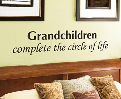 Meritina Environmental Removable English (Grandchildren) Marriage Blessing Bedside Bedroom Home Decoration PVC Couples Room Wall Decoration Stickers
