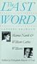 The Last Word: Letters Between Marcia Nardi and William Carlos Williams