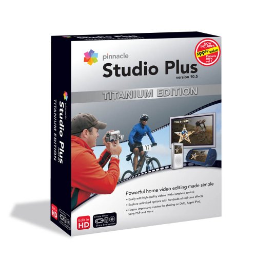 Software: Pinnacle Studio Plus Titanium Edition v10.5