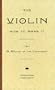 The Violin: How To Make It