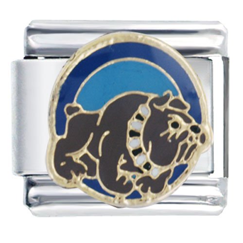 Bulldog Tough March Fashion Jewelry Italian Charm