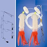 Meeressystem Norwegen Squid Jigger II Vorfach 8/0 Octopusse Dorschvorfach Lengvorfach