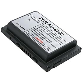 Replacement Li-Ion Extended Battery for Audiovox PPC-6700, UTStarcom XV6700, HTC Apache by 