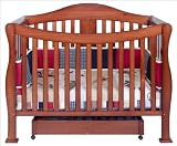 DaVinci K5101C Parker 4 in 1 Convertible Crib in Cherry cribs and bassinets specials of the day 51RG7KUVbVL._SL160_ - DaVinci K5101C Parker 4-in-1 Convertible Crib in Cherry - cribs-and-bassinets-specials-of-the-day
