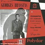 Chante Les Chansons Poetiques De Georges Brassens