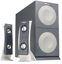 Altec Lansing 2100 2.1 Computer Speakers (3-Speaker, Black & Silver)