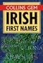 Irish First Names (Collins Gems)