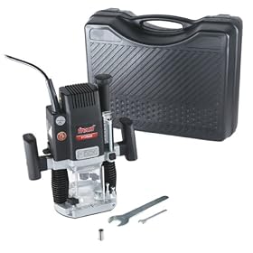 Freud FT2000EM 3-1/4 HP Variable Speed Plunge Router with Case