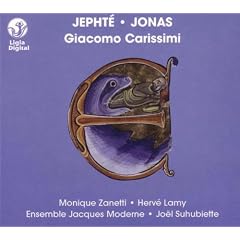 G. CARISSIMI : Jepht� & Jones - Ensemble Jacques Moderne