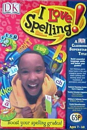 Software: I Love Spelling!  Win/Mac 