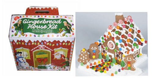 Create-a-treat Gingerbread House Kit, Deluxe Model, (Decorative Outer Case As Seen in Picture)