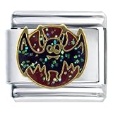 Halloween Bat Christmas Italian Charms Bracelet Link