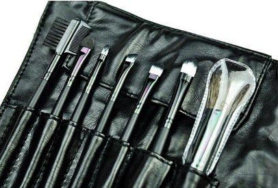 Makeup-house 7pcs Professional Rod Makeup Make up Brush Brushes Set Black