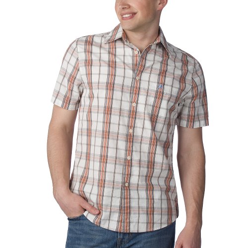 Mossimo Vintage Woven Shirt - Orange/ Brown Mossimo Vintage Woven Shirt - Orange/ Brown