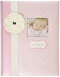 C.R. Gibson Baby Girl's First Memory Book (Bella) -- Newborn Baby Gift Set / Keepsake / Baby Journal