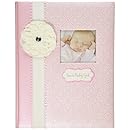 C.R. Gibson Baby Girl's First Memory Book (Bella) -- Newborn Baby Gift Set / Keepsake / Baby Journal