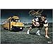 Jerome Bettis Pittsburgh Steelers Pulling School Bus 16x24 Autographed Photograph
