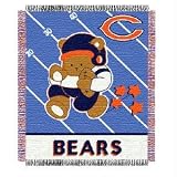 Chicago Bears NFL Triple Woven Jacquard Throw (Baby Series) (36x46)