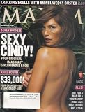 Maxim Magazine Cindy Crawford December 2005 Issue
