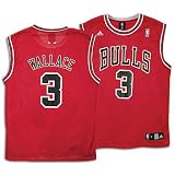  : Bulls - adidas Men's Replica Road Jersey - Wallace, Ben