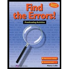 Find the Errors!: Proofreading Activities (011588e5)
