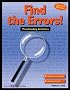Find the Errors!: Proofreading Activities (011588e5)