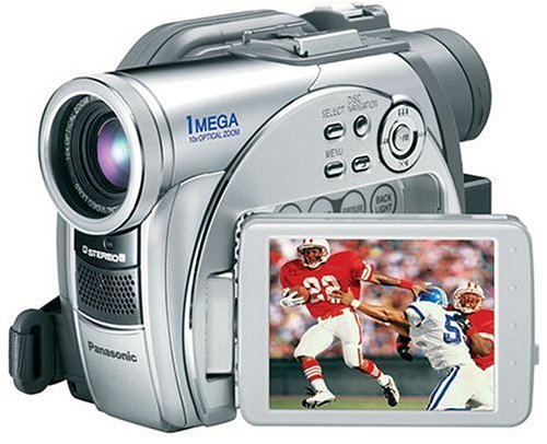 Panasonic VDR-M75 1MP DVD Camcorder w/10x Optical Zoom