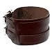 SilberDream Lederarmband braun Herren Leder Armband Echtleder LA2247B