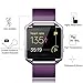 Fitbit Blaze Screen Protector [Full coverage], DEGBIT® [3-Pack] Fitbit Blaze Tempered Glass Screen Protector [0.26mm 2.5D, 9H Hardness] Ultra Clear /Anti-Scratch/Bubble-Free Shield-Lifetime Warranty