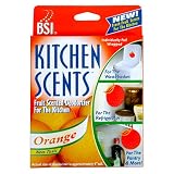 BSI Kitchen Scents Fruit Scented Deoderizer for the Kitchen, Orange, 12 Count Box (Pack of 2)