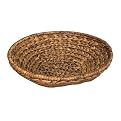 Woven Banana Leaf Bowl - Dark