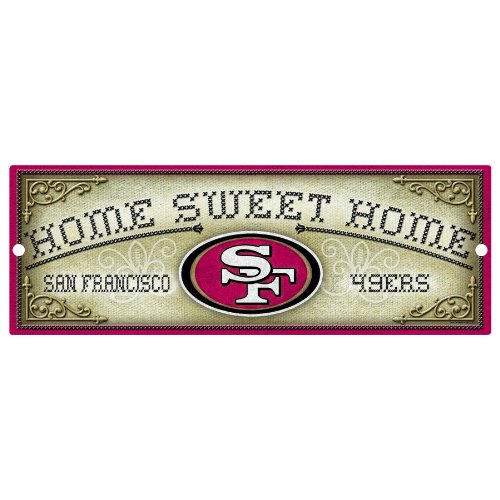 NFL San Francisco 49ers 6-by-17 Wood 