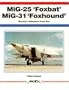 MiG-25 'Foxbat' MiG-31 'Foxhound': Russia's Defensive Front Line (Aerofax)