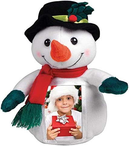 Snowman Plush Picture Frame