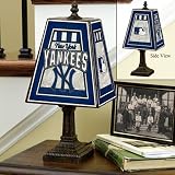 MLB New York Yankees Art Glass Table Lamp