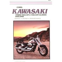 Clymer Kawasaki Vn800 Vulcan and Vulcan Classic 1995-1998: Vn800 Vulcan & Vulcan Classic 1995-1998