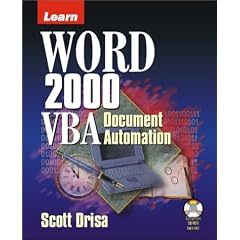 Learn Word 2000 Vba Document Automation