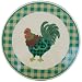Ingleman Designs Rooster Morn Melamine Trivet