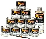 KUSTOMSHOP LETTERING ENAMEL/PINSTRIPE 10 PAINT COLORS