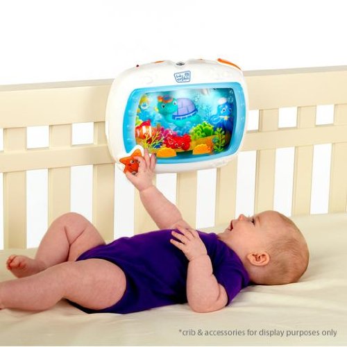 Mobile Baby Soother Sleep Crib Toy Baby Einstein Music Neptune Remote