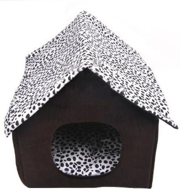 Luxury High-end Deerskin Velvet Collapsible Dog and Cat House 62*52*53cm
