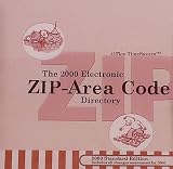 2000 Electronic ZIP-Area Code Directory Standard Edition:  fully searchable database on CD-ROM of all US ZIP codes and area codes.