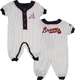 Atlanta Braves Newborn Pinstripe Coverall