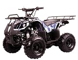 125cc Four Wheelers 7" Tires ATVs, Black