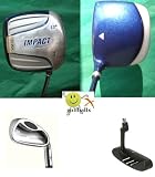 Ladies Right Hand IMPACT HL (High launch) Starter Golf Club Set w400cc Driver & Free Putter; Lady Flex Shafts on all Golf Clubs; Petite, Regular or Length; Fast Shipping