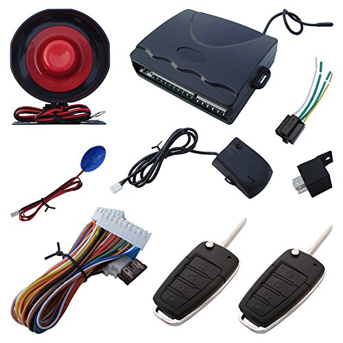 Best Deal Classical Car Alarm Security System 4 Buttons Remote Controls